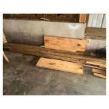 All loose wood in shop