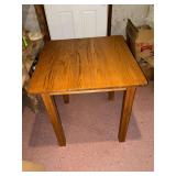 Wooden kitchen table