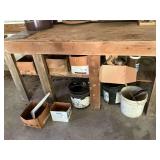 Contents under work bench