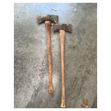 True Temper double bit axe