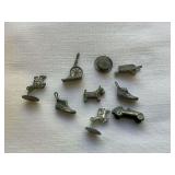 Vintage Monopoly pieces