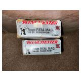 Winchester 7mm REM MAG 14 rounds may be reloads