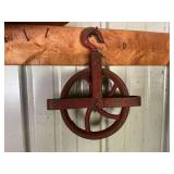 Durbin-Durco 10" Metal pulley with hook