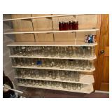 Assortment of canning jars