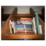 Books, including English handbooks, inspirational books, poems, etc.