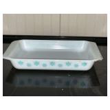 PYREX snowflake casserole dish