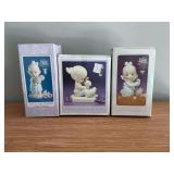 3 Precious Moments figurines in original boxes