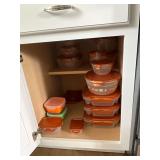 Lock & Lock storage containers, various sizes.