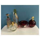 Perfume bottles