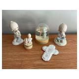 5 Precious Moments figurines without boxes
