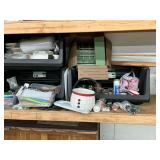 Glue guns, pipe cleaners, wood burning tools, glue sticks, wreath saddles, napkins, cutting mats, etc.