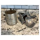 Bromco sifter, Wear-Ever aluminum juicer