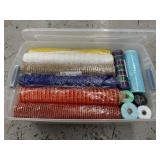 Tote of mesh, assorted patterns