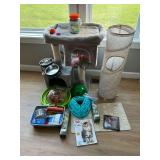 Cat pet supplies, bowls. Toys