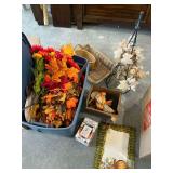 Fall and Halloween decorations