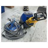Windsor Clipper Industrial carpet cleaner, includes suction hose with spray attachment