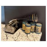 Antique Graph-o-phone, Talking Machine record rolls