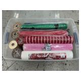 Tote of mesh, assorted patterns