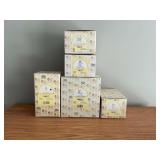 5 Precious Moments figurines, You Have Touched So Many Hearts