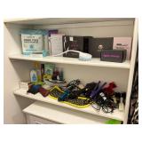 Wax kit, brush hair dryers, curling irons