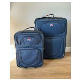 American Tourister 2-piece rolling luggage set.