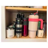 Travel cups, Yeti, Bubba, etc.