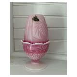 Fenton fairy light, 7" T, sticker