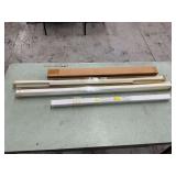 4 new window shades, up to 48" W