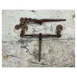 1/2" & 3/8" chain boomers, lever and ratchet action