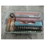 Tote of mesh, assorted patterns