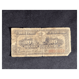 Cuba 1897 20 Centavos