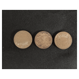 1862 two cent piece, about good