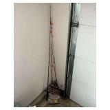 Zebco & other casting reels with rods