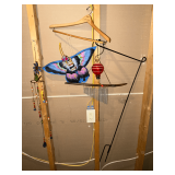 Assortment of hanging decorations