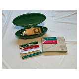 Vintage Singer buttonhole attachment in case