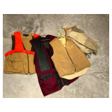 Vintage Carhartt sheepskin large vest