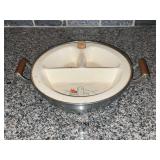 Excellent Chromium Made in USA child's plate