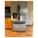 Kenmore Elite refrigerator, Model 795.75546401, ice maker, water on door