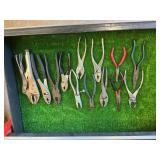 Assorted pliers