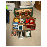 Assortment of Christmas decorations