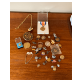 Service pins and buttons, Veterans of Foreign Wars, Wetland Conservation