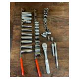 3/8' drive sockets, ratchets