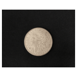 1921 Morgan silver dollar