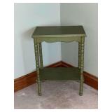 Painted wooden side table