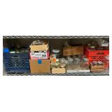 Assortment of canning jars