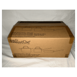 Pampered Chef stainless steel cookware set 5 pc set