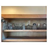 Pressed glass pieces