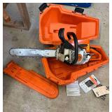 Stihl MS 230C chainsaw in case