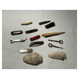 Schrade Old Timer knife, straight razor