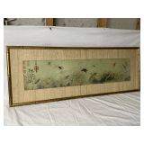 Framed Ethan Allen 'Early Autumn Chinese Yuan Dynasty'